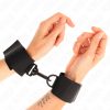 KINK - fekete nylon csuklókötözők prémium élvezethez