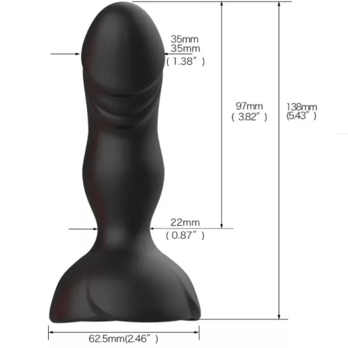 ARMONY Extreme – távirányítós rózsás vibrátor és anál plug