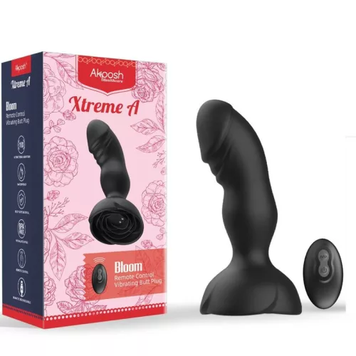 ARMONY Extreme – távirányítós rózsás vibrátor és anál plug