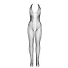 SUBBLIME - fekete bodystocking nyitott hátrésszel, egy méret