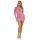 SUBBLIME – érzéki pink halháló ruha, egy méret