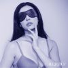 CalExotics - érzéki éjjeli szemmaszk PVC bőrben