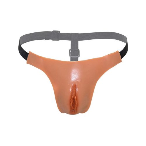 HIDDEN DESIRE – állítható nyitott vagina string prémium minőségben