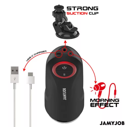 JAMYJOB – automata vagina maszturbátor 5 ütemével és hanghatásokkal
