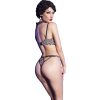 CHILIROSE – vadmacska mintás bikini szett S méretben