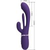 PRETTY LOVE – Shania Triple – prémium multitasking nyuszivibrátor