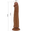 Pretty Love Sharife – élethű dildó 25 cm, barna