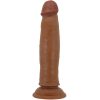 Pretty Love Keon – élethű pénisz 21 cm, barna
