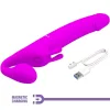 PRETTY LOVE Zanini – 10 rezgésű érzéki strap-on vibrátor