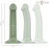 INTENSE Becca – távirányítós vibrátor 10 rezgésmóddal, zöld