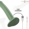 INTENSE Becca – távirányítós vibrátor 10 rezgésmóddal, zöld