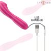 INTENSE Belinda – rugalmas vibrátor 10 rezgéssel, 19 cm rózsaszín