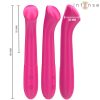 INTENSE - rugalmas 19 cm-es vibrátor 10 rezgési móddal