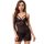 LIVCO CORSETTI – fekete Tiana chemise és farámpánt L/XL