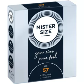 MISTER SIZE - Prémium magnum óvszer 57 mm, 3 db