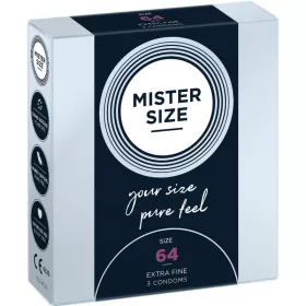 MISTER SIZE - XXL méretű prémium óvszer (64 mm, 3 db)