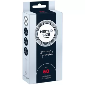 Mister Size XL – prémium óvszer 60 mm (10 db)