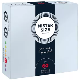   Mister Size – XL óvszer 60 mm, prémium kényelem 36 db-os