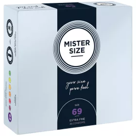 MISTER SIZE – XXXL óvszer 69 mm (36 db) prémium védelem