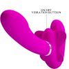 Pretty Love Valerie – dupla strap-on vibrátor 12 rezgésfokozattal