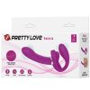 Pretty Love Valerie – dupla strap-on vibrátor 12 rezgésfokozattal