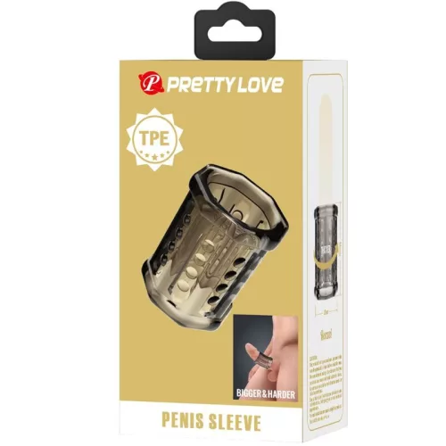 PRETTY LOVE - Átlátszó, szuper nyújtható pénisz hüvely