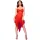CHILIROSE – érzéki piros babydoll L/XL méretben