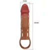 PRETTY LOVE - vibráló pénisz hüvely 18 cm hosszú