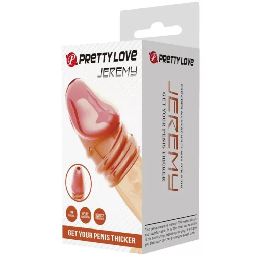 Pretty Love – vastagító péniszgyűrű rózsaszínben