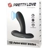 PRETTY LOVE – vibráló anális és vaginális masszírozó fekete