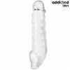 ADDICTED TOYS – átlátszó pénisz hosszabbító S méret 23 cm