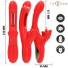 INTENSE – Jessica multifunkciós csiklóizgató vibrátor, 24,8 cm