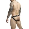MOB - DNGEON RED – láncos férfi jockstrap (egy méret)