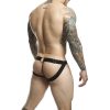 MOB - DNGEON RED – láncos férfi jockstrap (egy méret)