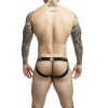 MOB - DNGEON RED – láncos férfi jockstrap (egy méret)