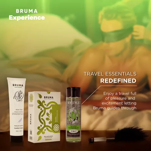 BRUMA XPERIENCE - édes görögdinnye kényeztető szett orgazmus fokozóval