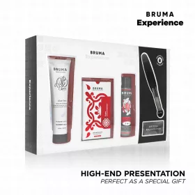   BRUMA XPERIENCE – édes eper kényeztető készlet orgazmus fokozóval