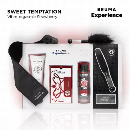 BRUMA XPERIENCE – Édes eper vibrátorral és orgazmus kittel