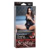 CALEXOTICS - Scandal - dildós, nyitott bugyi szett L/XL