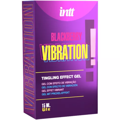 INTT RELEASES - liquid vibráló gél áfonyás ízben 15 ml