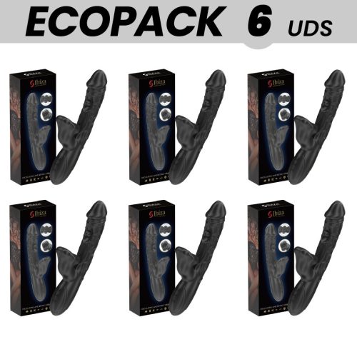 ECOPACKS 6 DB – Ibiza vibrátor harapós és forgó hatással