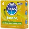 SKINS - prémium banán ízű óvszercsomag 4 db