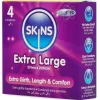 SKINS – Extra nagy prémium óvszer 4-es csomagban