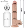 MR INTENSE - élethű pénisz vibrátor távirányítóval 22 cm