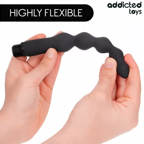 ADDICTED TOYS – prémium anális tisztító univerzális adapterrel
