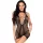 Leg Avenue - Sensuális fekete mini ruha egy méretben