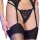 Chilirose CR 4877 – elegáns fekete tanga S/M méretben