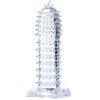 BAILE – áttetsző stimuláló tojás 14 cm hosszú péniszre