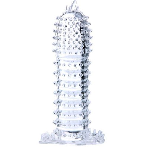 BAILE – áttetsző stimuláló tojás 14 cm hosszú péniszre