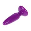 BAILE - kisméretű lila anális plug 15 cm